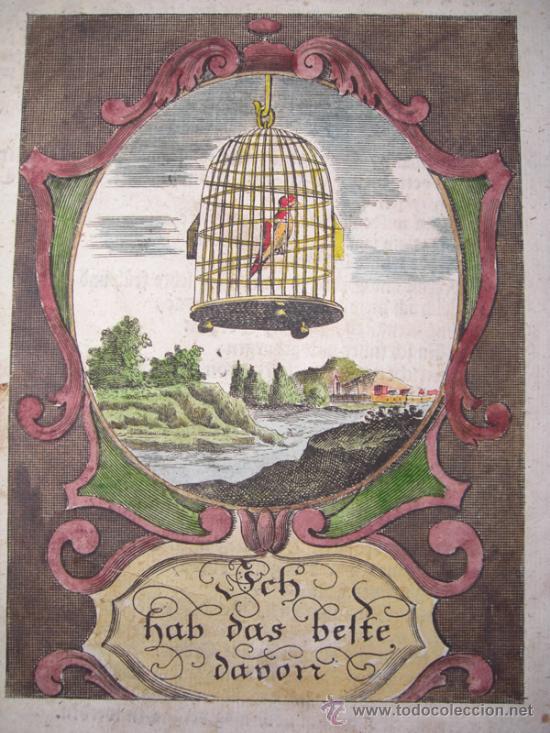 Arte: P&aacute;jaro enjaulado, 1680 - Foto 3