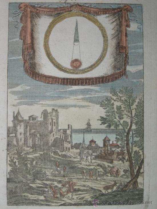 Arte: Eclipse Solar de Mallet, 1719 - Foto 3
