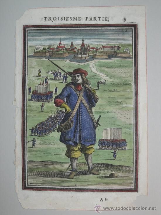 Arte: Mosquetero de Mallet, 1684 - Foto 2