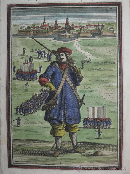 Arte: Mosquetero de Mallet, 1684 - Foto 3