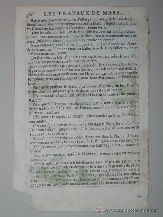 Arte: Cuartel general del ej&eacute;rcito de Mallet, 1684 - Foto 4
