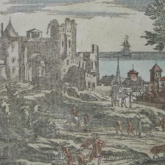 Arte: Eclipse Solar de Mallet, 1719 - Foto 1