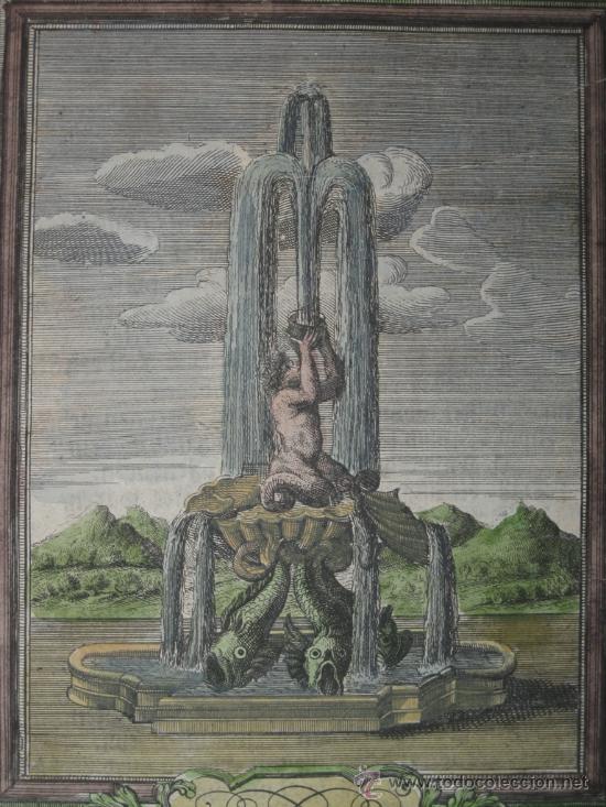 Arte: Fuente barroca, 1680 - Foto 4