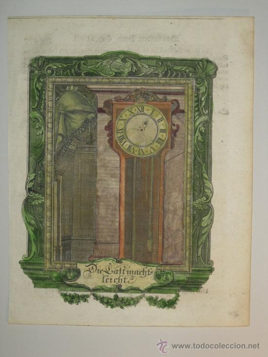 Arte: Reloj de pared, 1680 - Foto 2