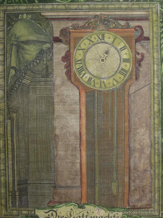 Arte: Reloj de pared, 1680 - Foto 4