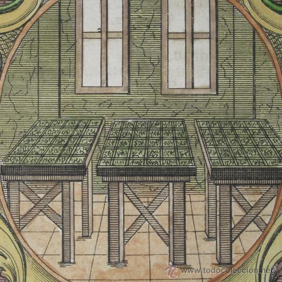 Arte: Imprenta tipogr&aacute;fica, 1680 - Foto 1