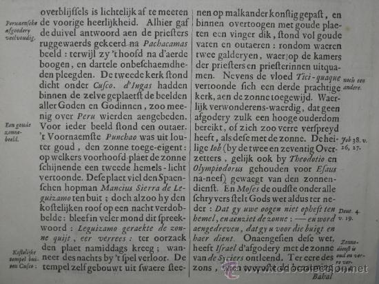 Arte: Ritual ind&iacute;gena en Sudamerica de Montanus, 1671 - Foto 4