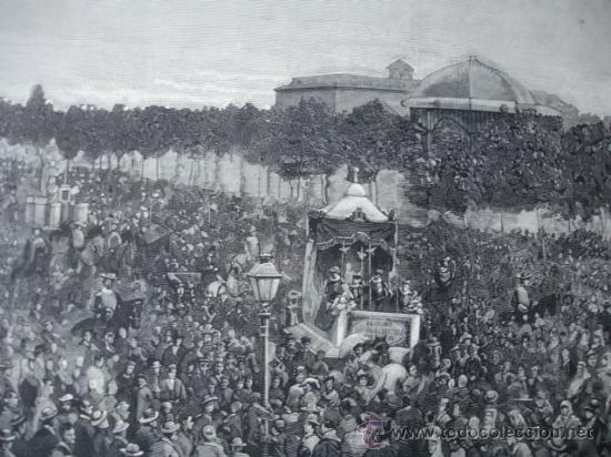 Arte: VALLADOLID,PROCESION HOMENAJE A CERVANTES - Foto 1