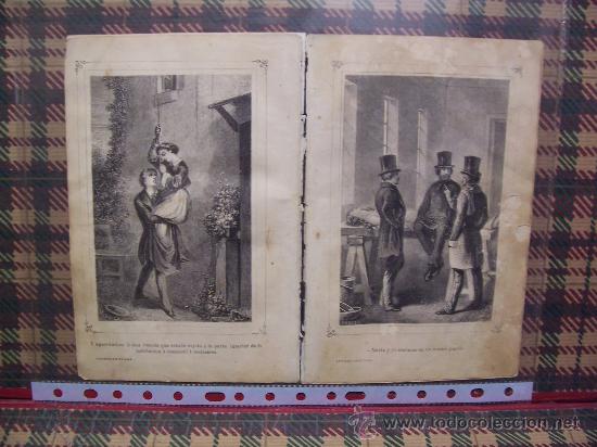 Arte: 1865 - GRABADOS DE CAP&Uacute;Z / M&Uacute;GICA / ORTEGO / SEVERINI - DESPIECE LIBRO