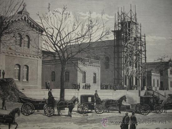Arte: MADRID ,HOSPITAL NI&Ntilde;O JESUS,CONSTRUCCION