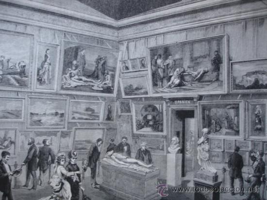 Art: VIENA,EXPOSICION UNIVERSAL,PABELLON BELLAS ARTES DE ESPA&Ntilde;A.1873
