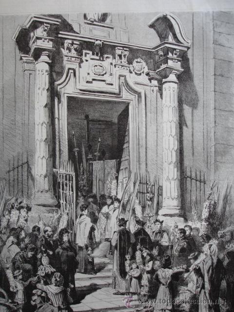 Arte: MADRID.SAN LUIS BENDICION DE PALMAS