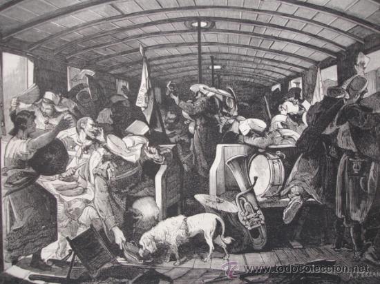Arte: TREN CON TROPAS - Foto 1