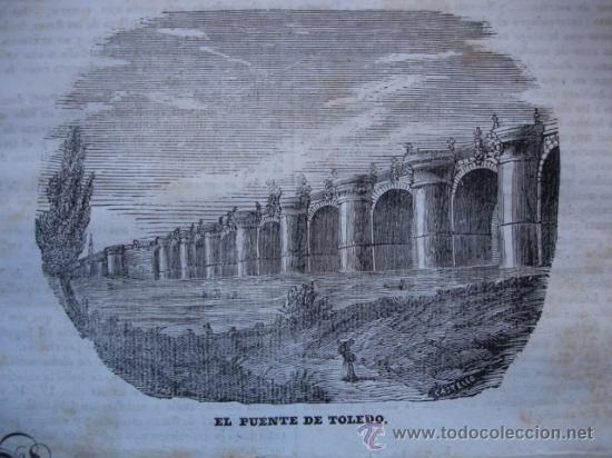 Arte: MADRID EL PUENTE DE TOLEDO