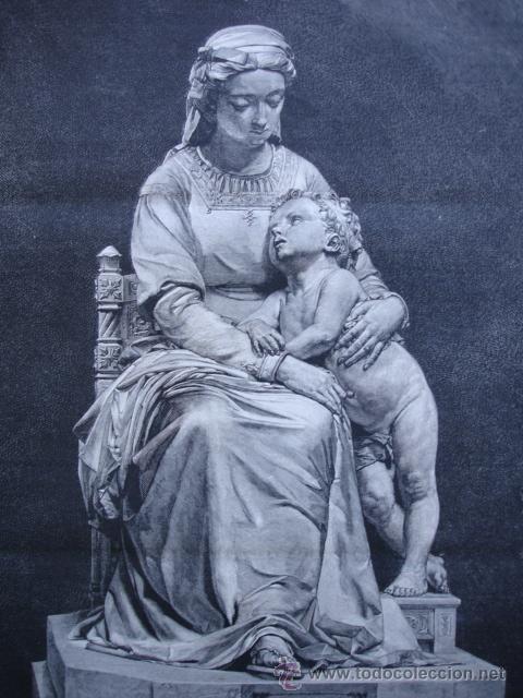 Arte: LA VIRGEN MADRE JUAN SAMSO - Foto 1