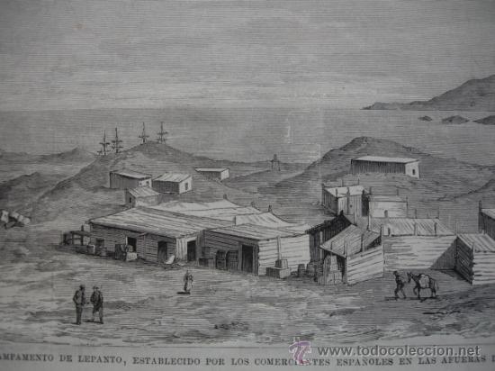 Art: PERU IQUIQUE CAMPAMENTO ESPA&Ntilde;OLES DE LEPANTO