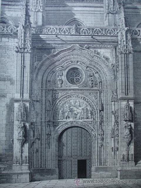 Art: SALAMANCA.CATEDRAL PUERTA DE RAMOS