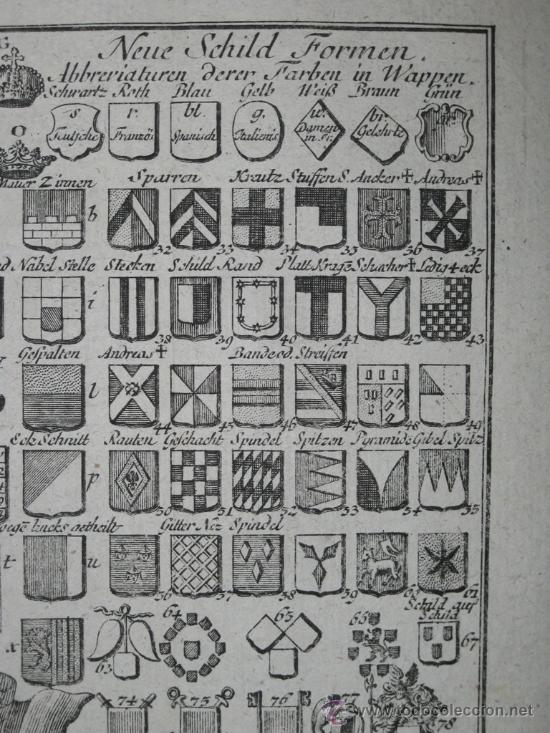 Arte: Her&aacute;ldica medieval, 1741 - Foto 7