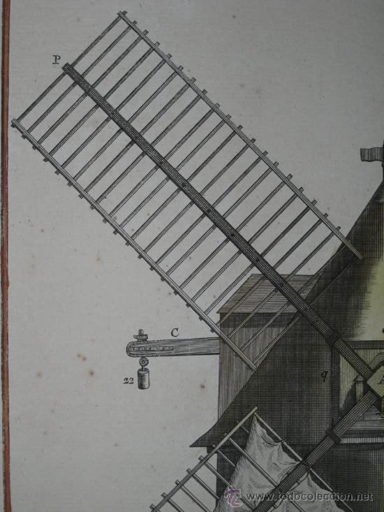Arte: Molino hidr&aacute;ulico de Diderot, 1771 - Foto 4