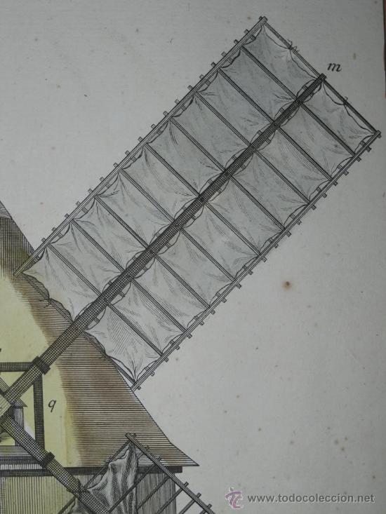 Arte: Molino hidr&aacute;ulico de Diderot, 1771 - Foto 5