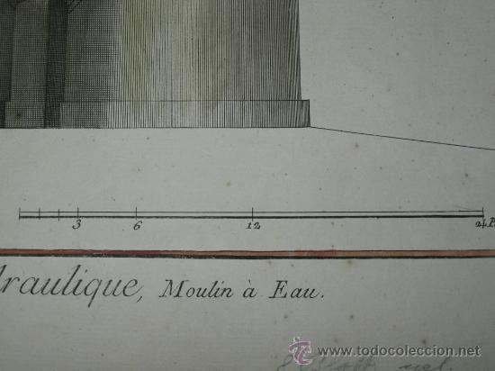 Arte: Molino hidr&aacute;ulico de Diderot, 1771 - Foto 9
