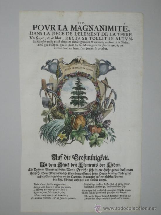 Arte: Emblema del Oto&ntilde;o, S&eacute;bastien Le Clerc, 1690 - Foto 2
