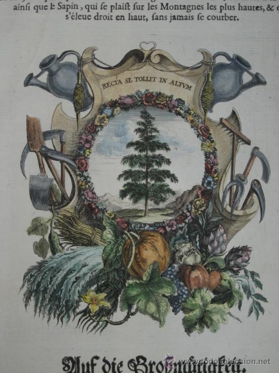 Arte: Emblema del Oto&ntilde;o, S&eacute;bastien Le Clerc, 1690 - Foto 4