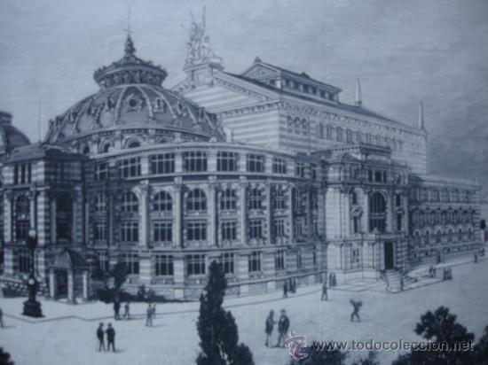 Arte: CADIZ,PROYECTO NUEVO TEATRO,ARQUITECTO MORALES DE LOS RIOS