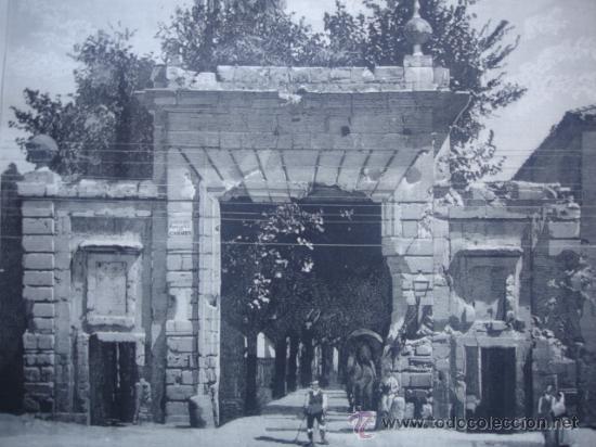 Arte: ZARAGOZA.PUERTA DEL CARMEN