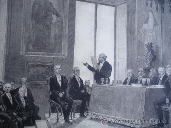 Arte: MADRID ACADEMIA SAN FERNANDO EXPOSICION ,CANOVAS DEL CASTILLO