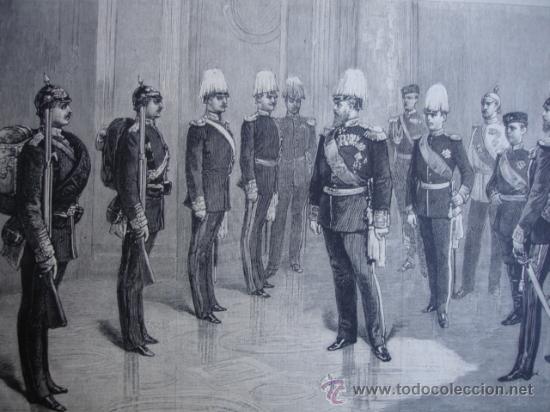 Art: SAN PETERSBURGO.ZAR ALEGANDRO CORONEL REGIMIENTO ALEMAN