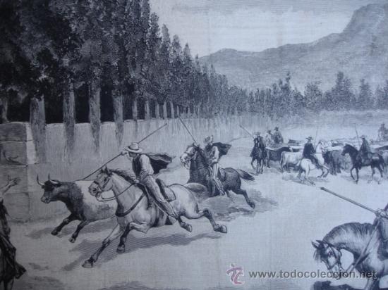 Arte: CHILE ENCIERRO TOROS BRAVOS - Foto 1