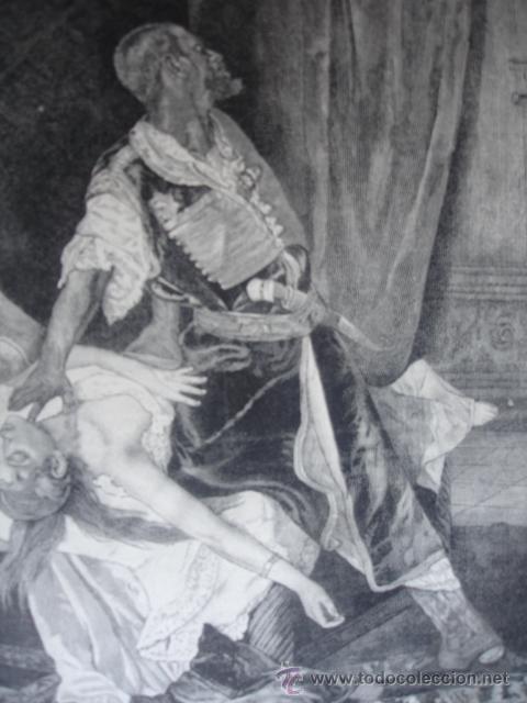 Art: OTELO DANDO MUERTE A DESDEMONA.GONZALEZ PINEDA