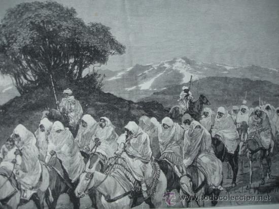 Arte: HAREM SULTAN DE MARRUECOS VIAJANDO - Foto 1