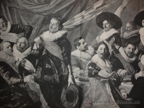Art: LOS ARCABUZEROS DE SAN JORGE.FRANCISCO HALS
