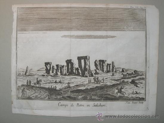 Arte: Stonehenge, Albrizzi, 1755 - Foto 2