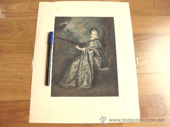 Arte: HELIOGRABADO DE WATTEAU - Foto 1