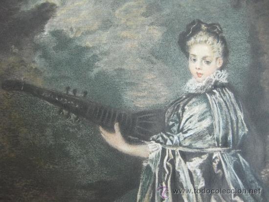 Arte: HELIOGRABADO DE WATTEAU - Foto 3