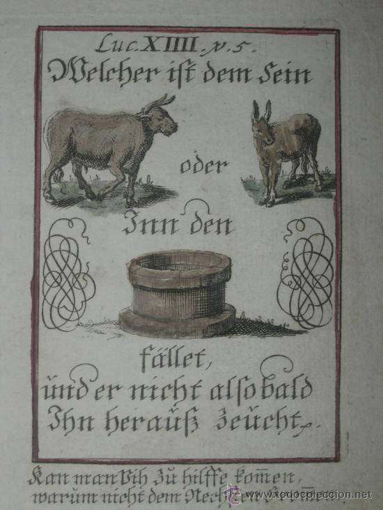 Arte: Representaciones biblicas, Melchior Mattsperger, 1699 - Foto 5