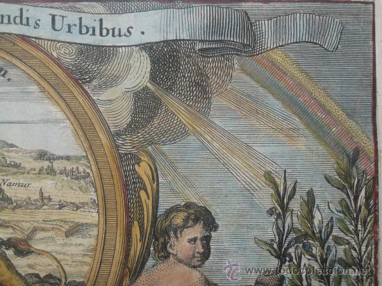 Arte: Dos querubines, dos olivos y un le&oacute;n, Carl Remshart, 1715 - Foto 5