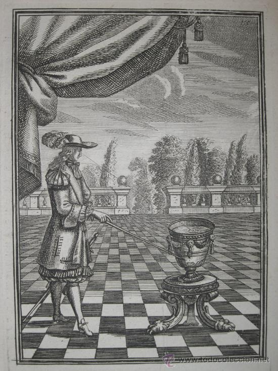Arte: La refracci&oacute;n de la luz, Mallet, 1683 - Foto 3