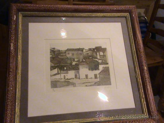 Arte: Grabado de un pueblo - Foto 1