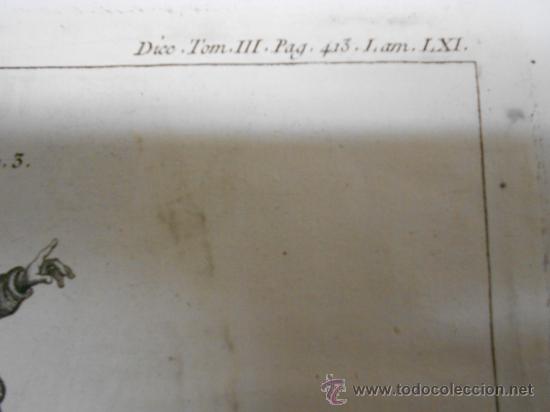 Arte: GRABADO DEL SIGLO XVIII, 1792 DEL DICCIONARIO HISTORICO DE LAS ARTES DE LA PESCA DE IBARRA - Foto 4 - 30208298