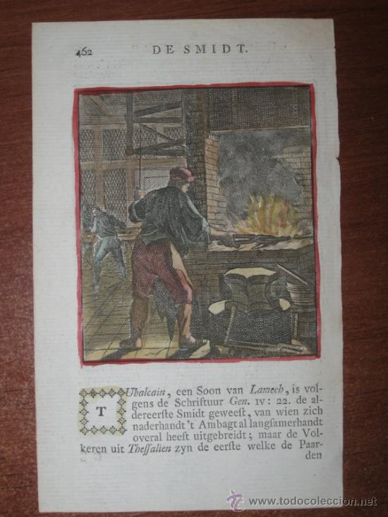 Arte: El herrero, Sancta Clara - Weigel, 1699 - Foto 2