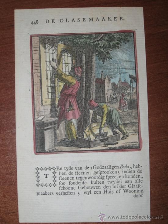 Arte: El vidriero, Sancta Clara - Weigel, 1699 - Foto 2
