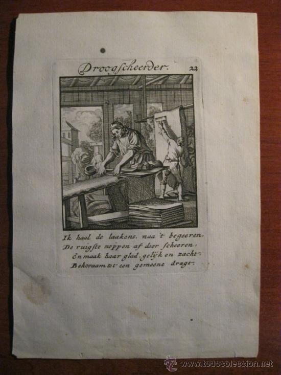 Arte: El impresor, Luyken, 1750 - Foto 2