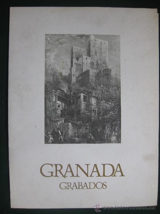 Art: CARPETA CON 6 GRABADOS DE GRANADA