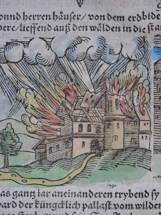 Arte: Augurios y presagios, Lycosthenes, 1557 - Foto 4