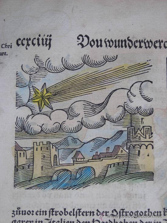 Arte: Augurios y presagios, Lycosthenes, 1557 - Foto 5