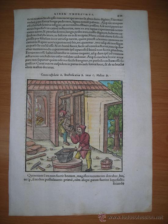 Arte: Herrero medieval, Agricola, 1557 - Foto 1